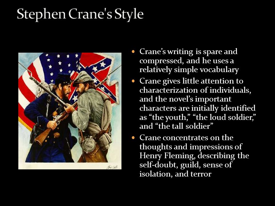 Stephen crane writing style